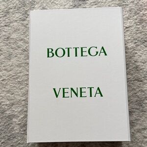 Bottega Veneta White Box with Green Logo